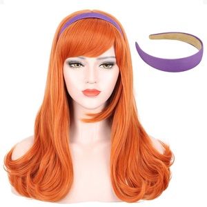 Orange Daphne wig new